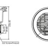 Донный слив ABLETECH EM2840 (универсальный)